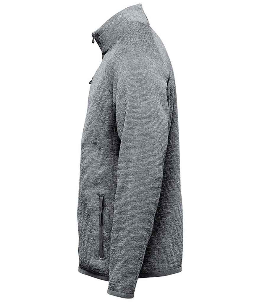 Stormtech Avalante Full Zip Knitted Fleece Jacket | Granite Heather - Image 3