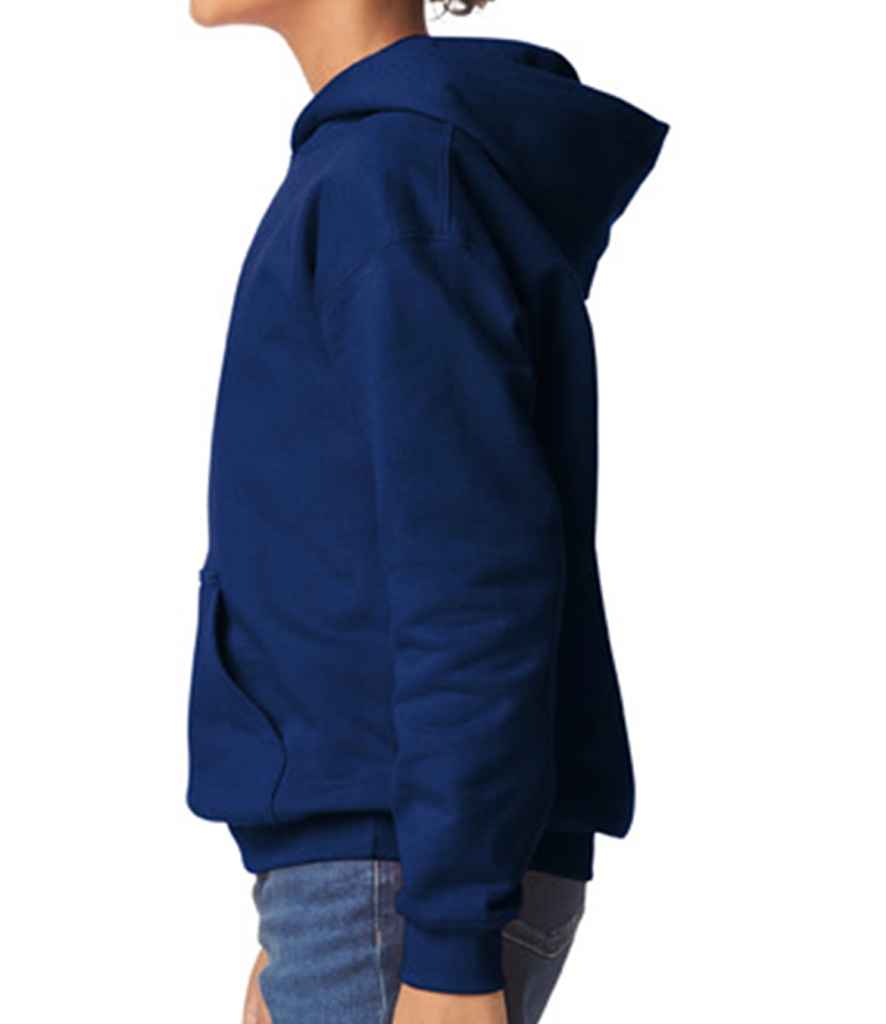 Gildan Kids SoftStyle® Midweight Hoodie | Navy - Image 3