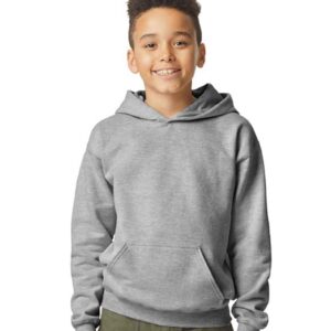 Gildan Kids SoftStyle® Midweight Hoodie | Sport Grey