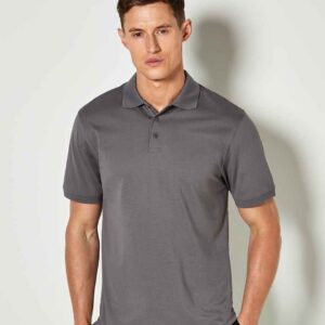 Kustom Kit Regular Fit Superwash® 60°C Jersey Polo Shirt | Charcoal