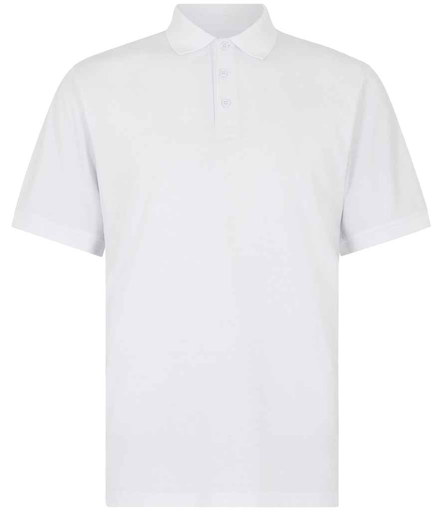 Kustom Kit Regular Fit Superwash® 60°C Jersey Polo Shirt | White - Image 2