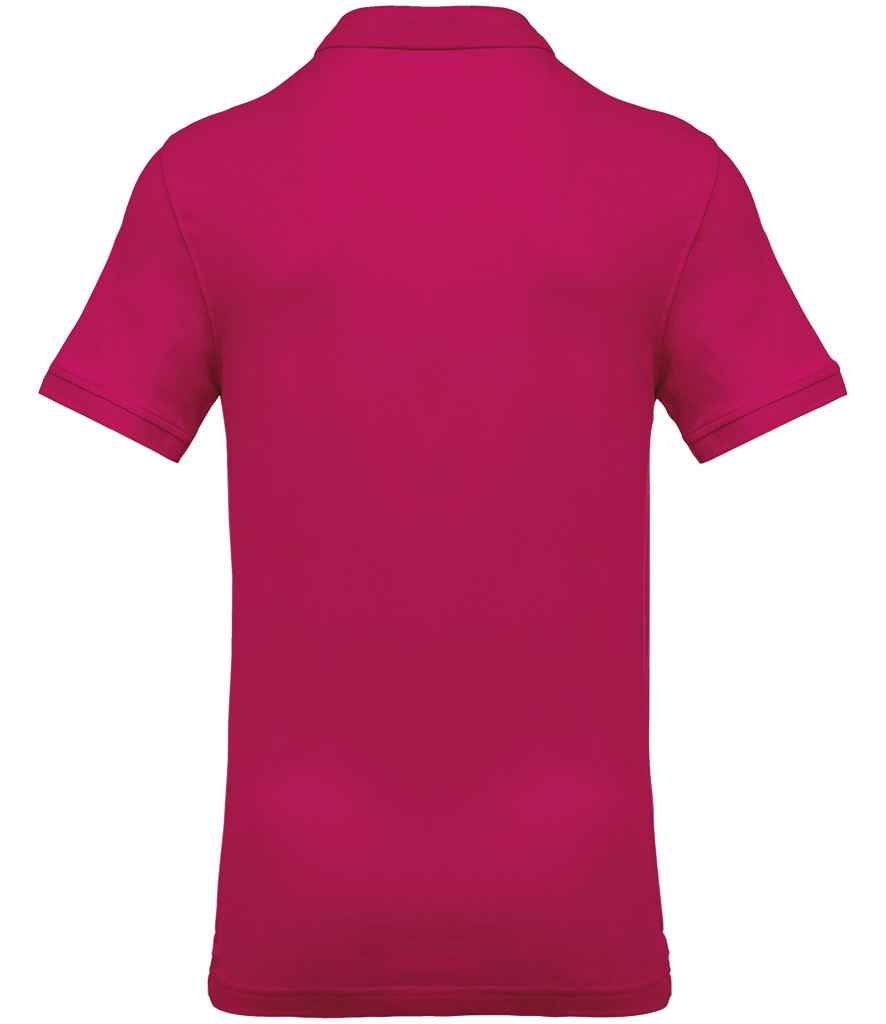 Kariban Short Sleeve Piqué Polo Shirt | Fuchsia - Image 2