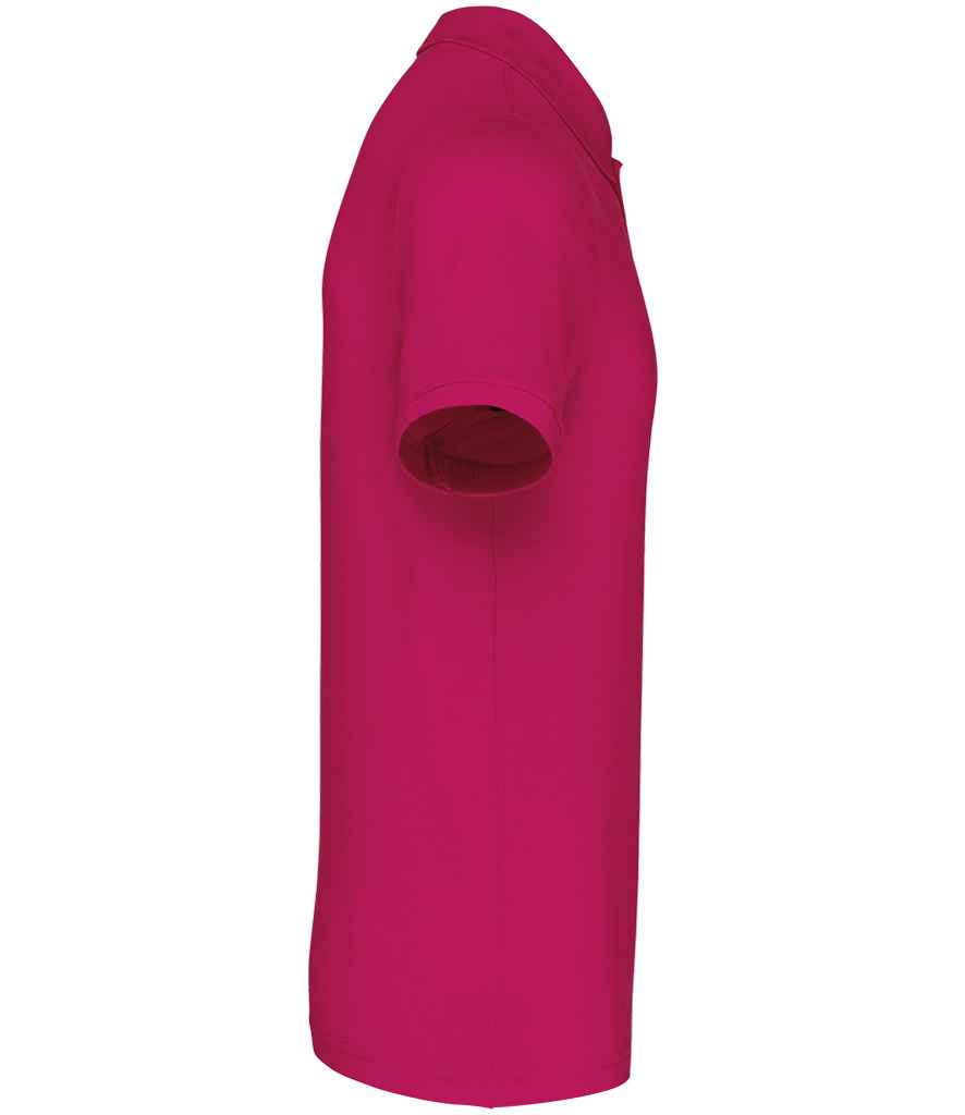 Kariban Short Sleeve Piqué Polo Shirt | Fuchsia - Image 3