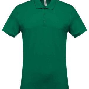 Kariban Short Sleeve Piqué Polo Shirt | Kelly Green