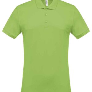 Kariban Short Sleeve Piqué Polo Shirt | Lime Green