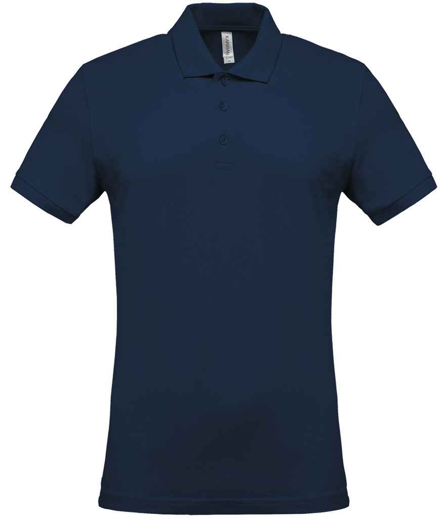 Kariban Short Sleeve Piqué Polo Shirt | Navy