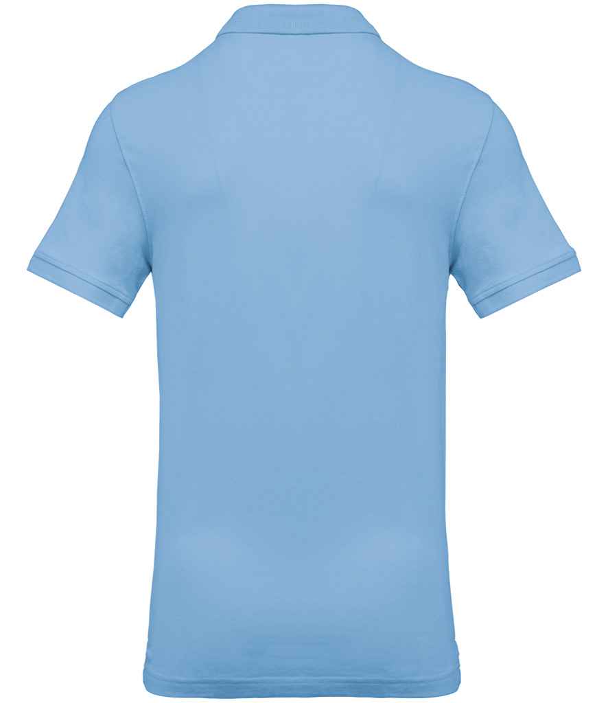 Kariban Short Sleeve Piqué Polo Shirt | Sky Blue - Image 2