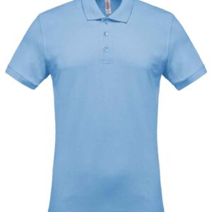 Kariban Short Sleeve Piqué Polo Shirt | Sky Blue