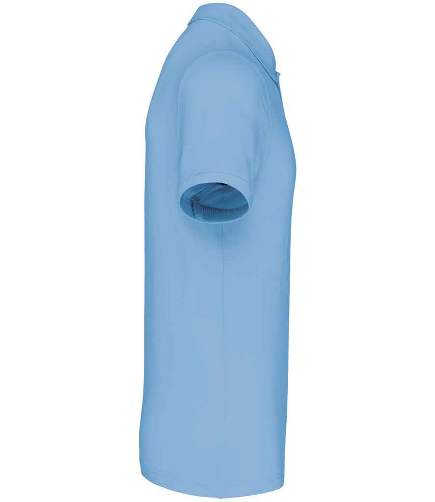 Kariban Short Sleeve Piqué Polo Shirt | Sky Blue - Image 3