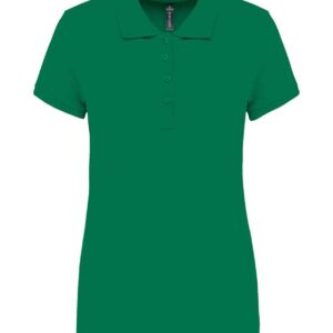 Kariban Ladies Short Sleeve Piqué Polo Shirt | Kelly Green
