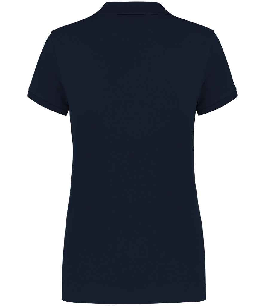 Kariban Ladies Short Sleeve Piqué Polo Shirt | Navy - Image 2