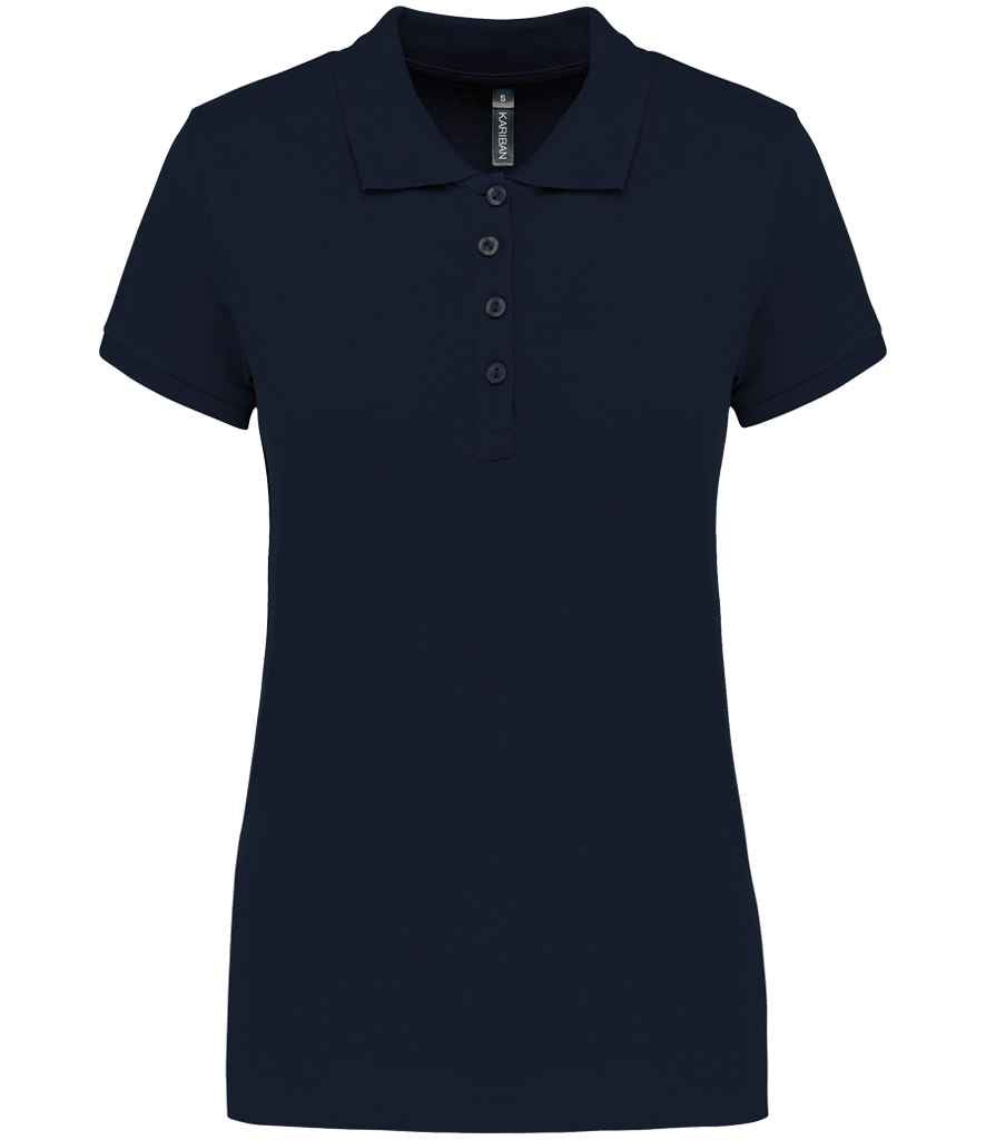 Kariban Ladies Short Sleeve Piqué Polo Shirt | Navy