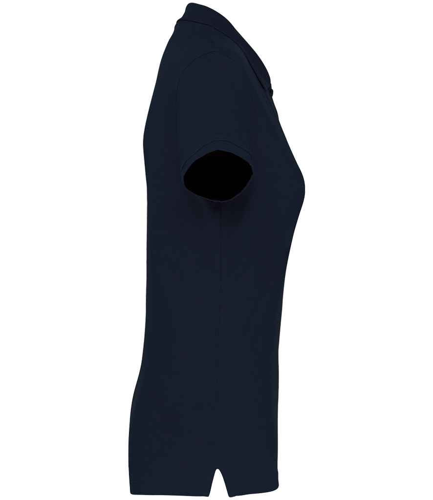 Kariban Ladies Short Sleeve Piqué Polo Shirt | Navy - Image 3