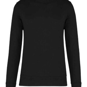 Kariban Unisex Eco Friendly Crew Neck Sweatshirt | Black