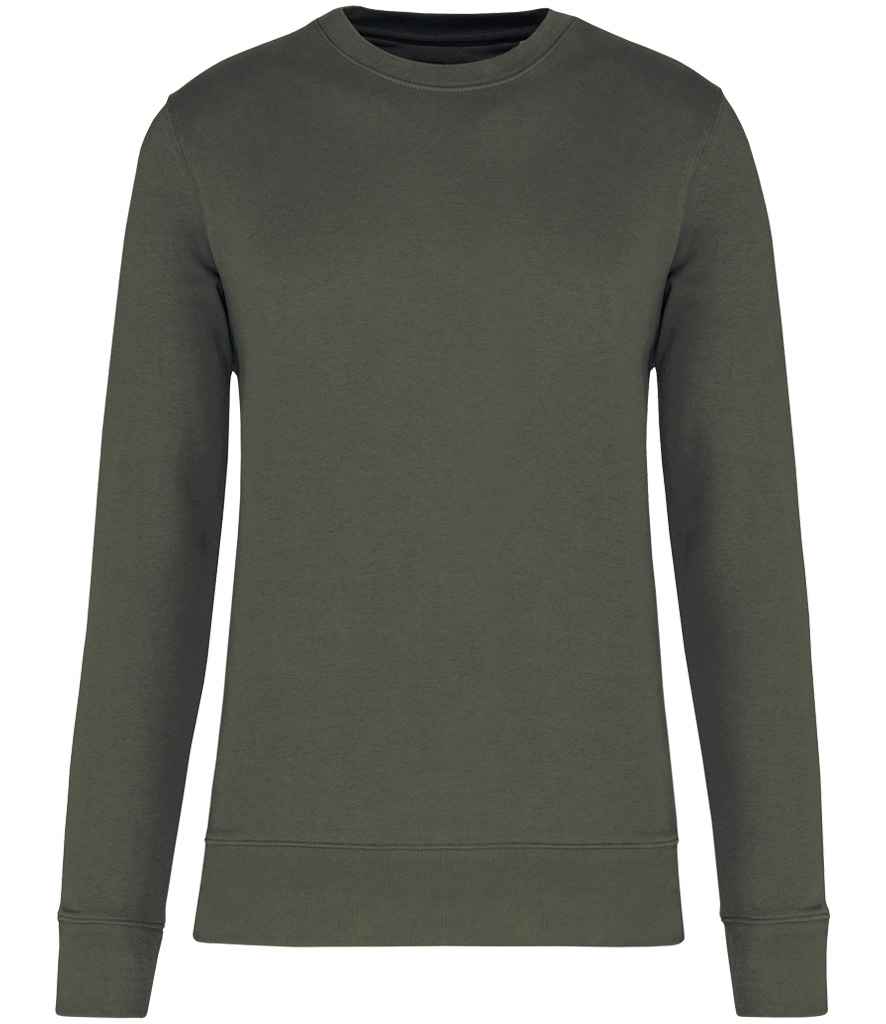 Kariban Unisex Eco Friendly Crew Neck Sweatshirt | Dark Khaki