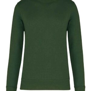Kariban Unisex Eco Friendly Crew Neck Sweatshirt | Forest Green