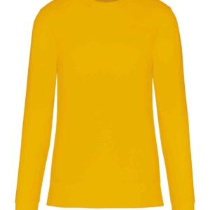 Kariban Unisex Eco Friendly Crew Neck Sweatshirt | Yellow