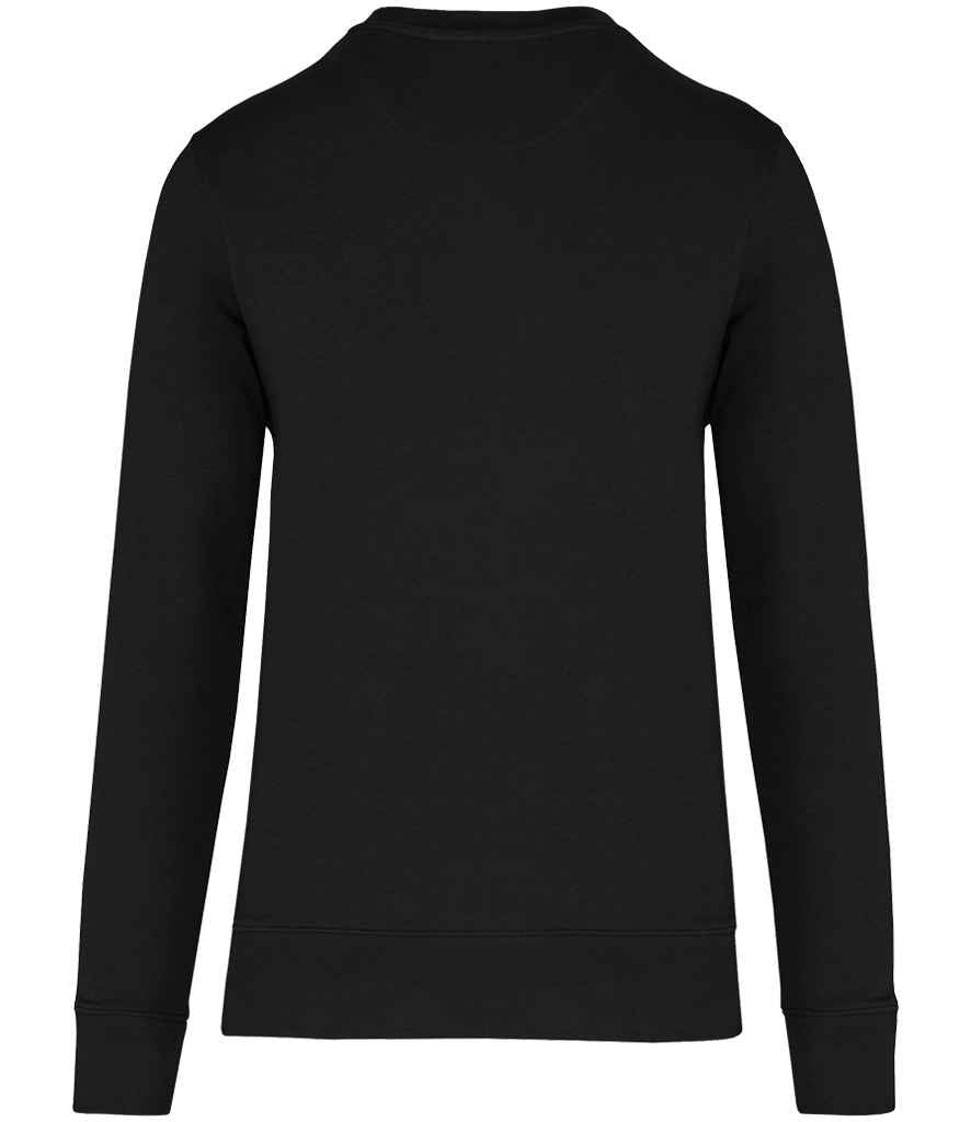 Kariban Kids Eco Friendly Crew Neck Sweatshirt | Black - Image 2