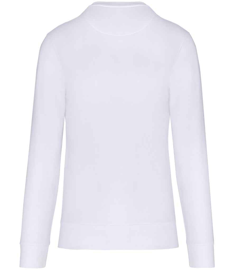Kariban Kids Eco Friendly Crew Neck Sweatshirt | White - Image 2