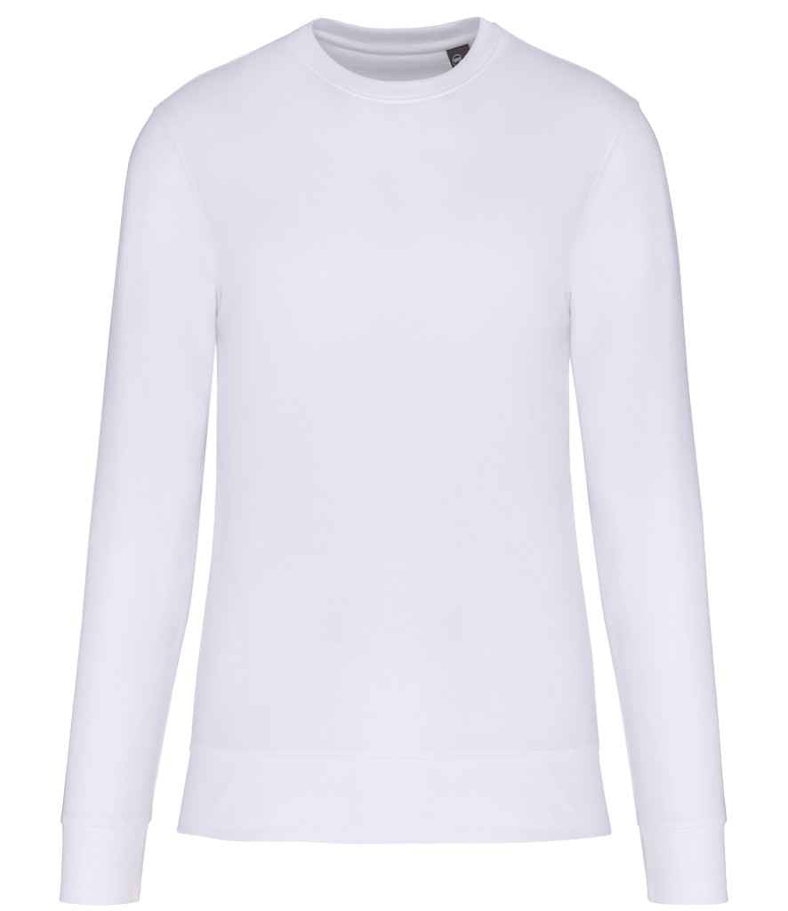 Kariban Kids Eco Friendly Crew Neck Sweatshirt | White