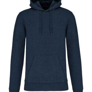Kariban Eco Friendly Hooded Sweatshirt | French Navy Heather
