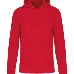 Kariban Eco Friendly Hooded Sweatshirt | Red