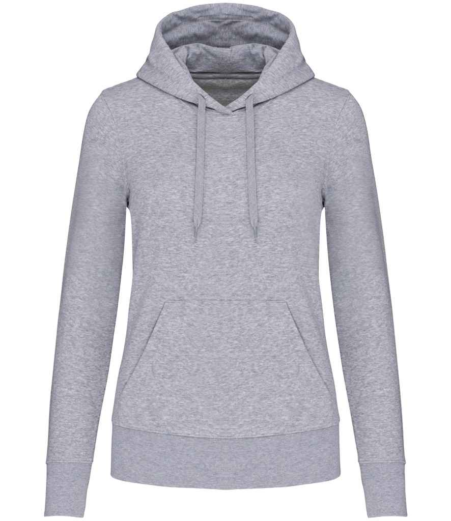 Kariban Ladies Eco Friendly Hooded Sweatshirt | Oxford Grey