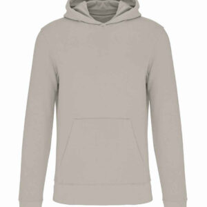 Kariban Kids Eco Friendly Hooded Sweatshirt | Clay