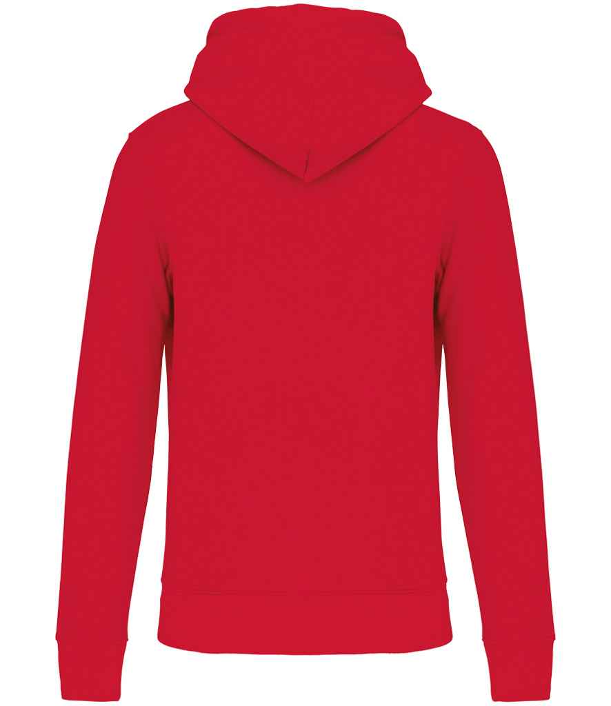 Kariban Kids Eco Friendly Hooded Sweatshirt | Red - Image 2