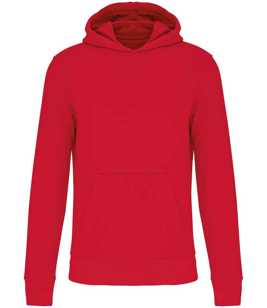 Kariban Kids Eco Friendly Hooded Sweatshirt | Red
