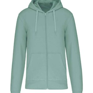 Kariban Eco Friendly Full Zip Hoodie | Sage