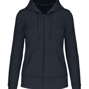 Kariban Ladies Eco Friendly Full Zip Hoodie | Navy