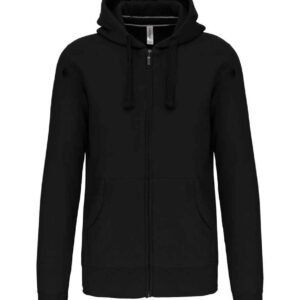 Kariban Full Zip Hooded Sweatshirt | Black