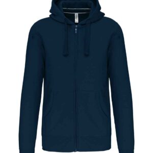 Kariban Full Zip Hooded Sweatshirt | Navy
