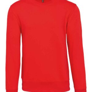 Kariban Crew Neck Sweatshirt | Red