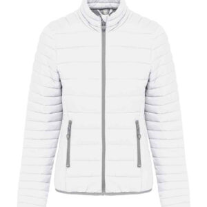 Kariban Ladies Lightweight Padded Jacket | White