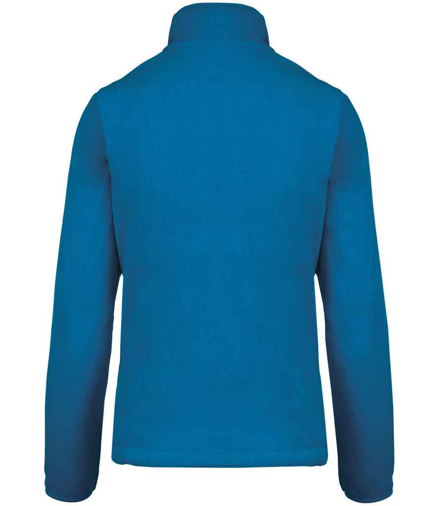Kariban Ladies Maureen Micro Fleece Jacket | Tropical Blue - Image 2