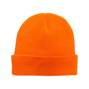 100% Acrylic Turned Up Beanie
