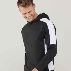 Finden and Hales Unisex Team Hoodie | Black/White