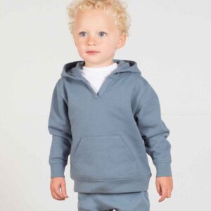 Larkwood Kids Sustainable Hoodie | Stone Blue