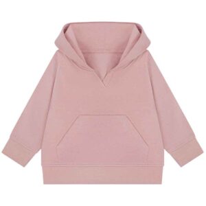 Larkwood Kids Sustainable Hoodie | Soft Pink