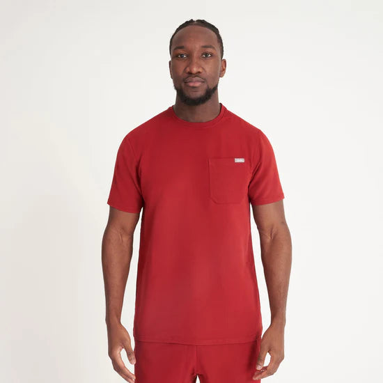 Behrens Miles Men's Scrub Top - Image 13