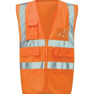 Milanese Orange Executive Vest
