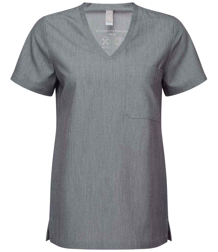 Onna by Premier Ladies Limitless Onna-Stretch Tunic | Dynamo Grey - Image 3