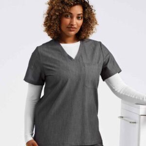 Onna by Premier Ladies Limitless Onna-Stretch Tunic | Dynamo Grey