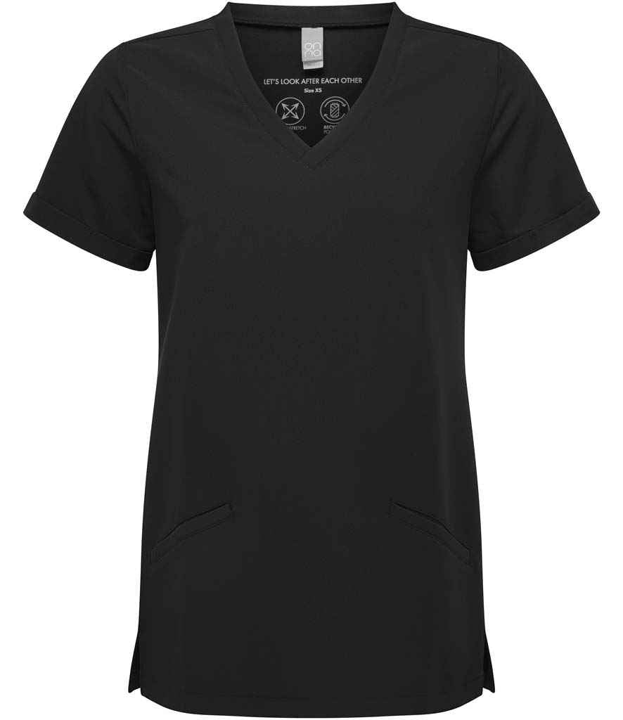 Onna by Premier Ladies Invincible Onna-Stretch Tunic | Black