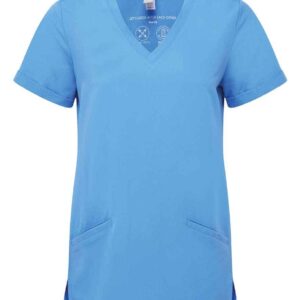 Onna by Premier Ladies Invincible Onna-Stretch Tunic | Ceil Blue