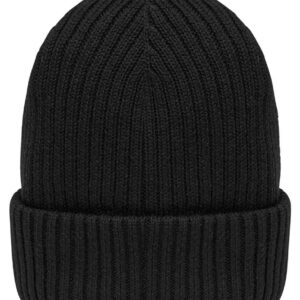 Native Spirit Wide Cuffed Beanie | Black