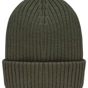 Native Spirit Wide Cuffed Beanie | Khaki