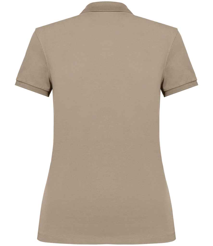 Native Spirit Ladies Piqué Polo Shirt | Wet Sand - Image 2